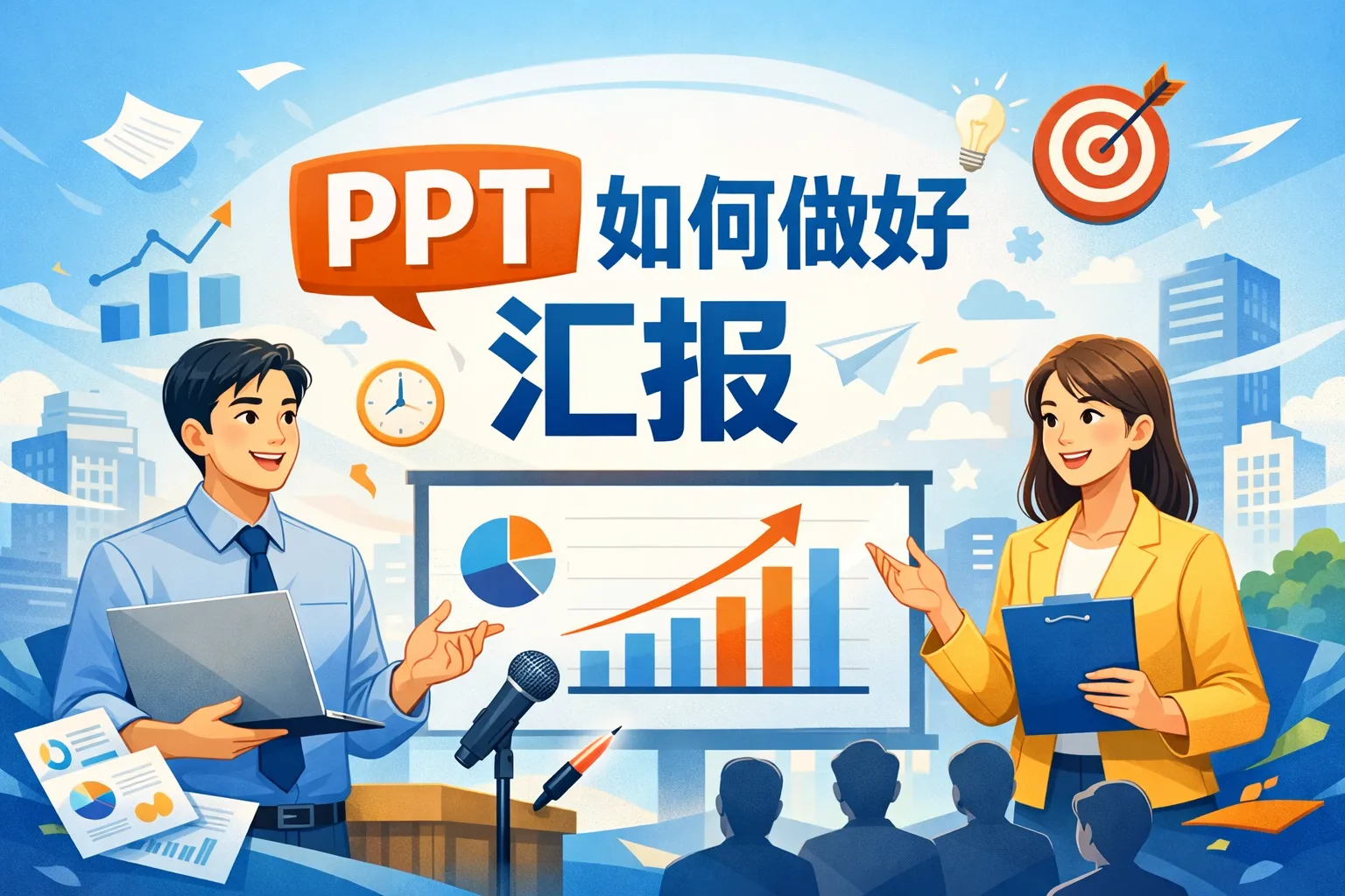ppt如何做好汇报
