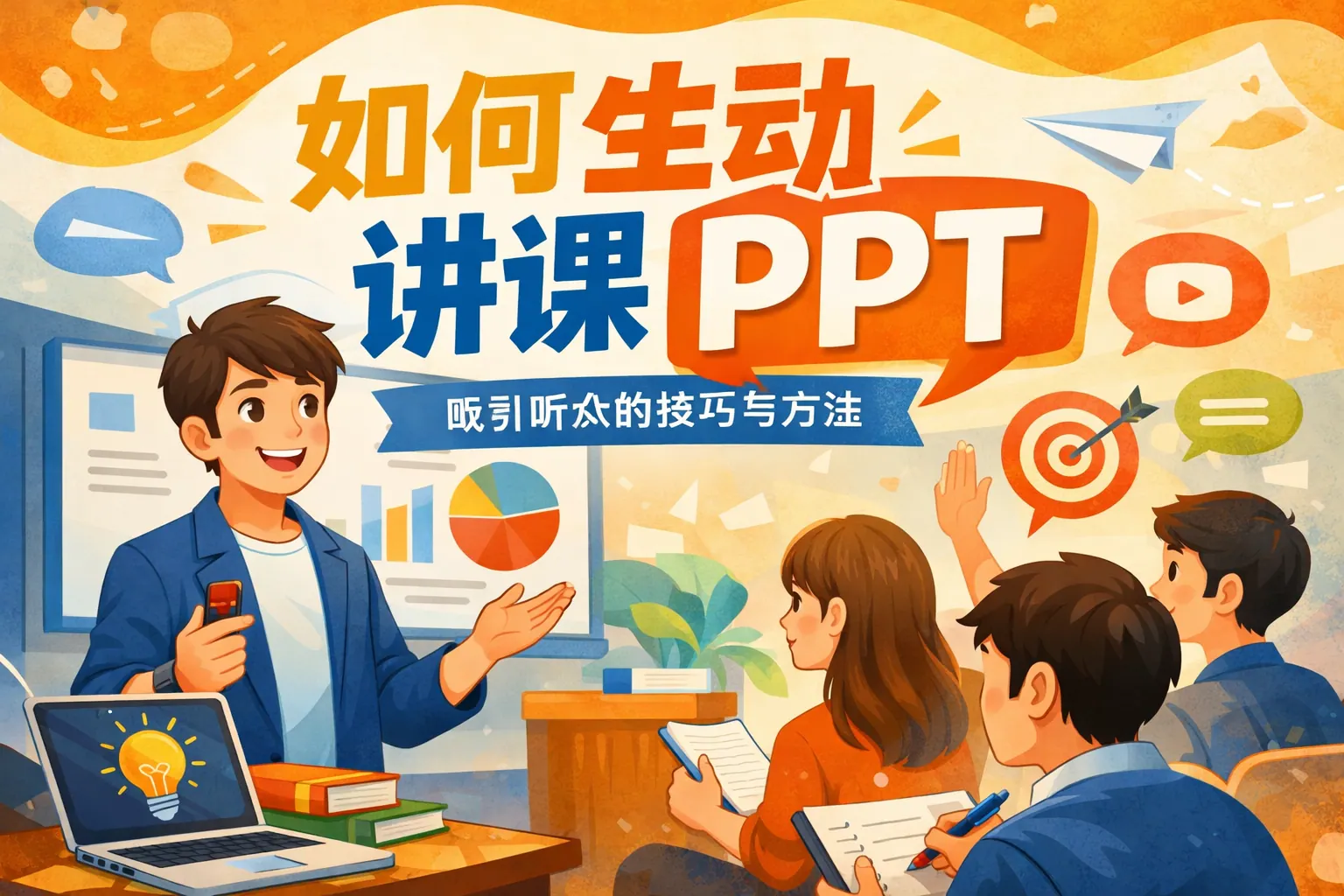 如何生动讲课PPT