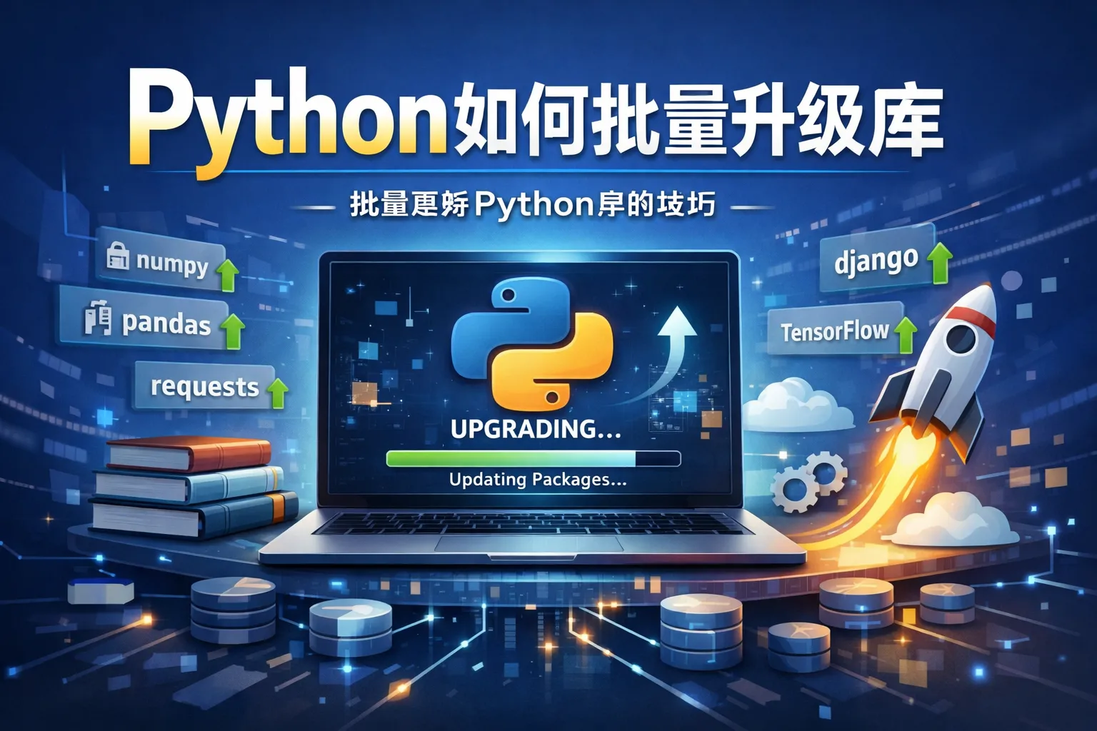 python如何批量升级库