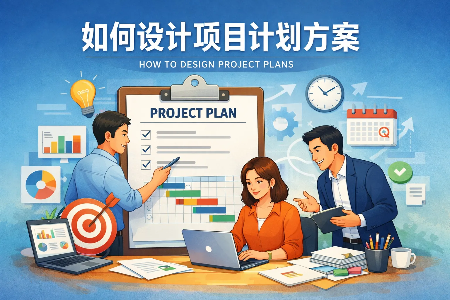 如何设计项目计划方案