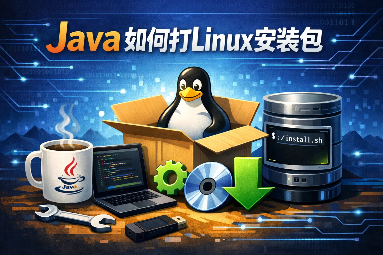 java如何打linux安装包