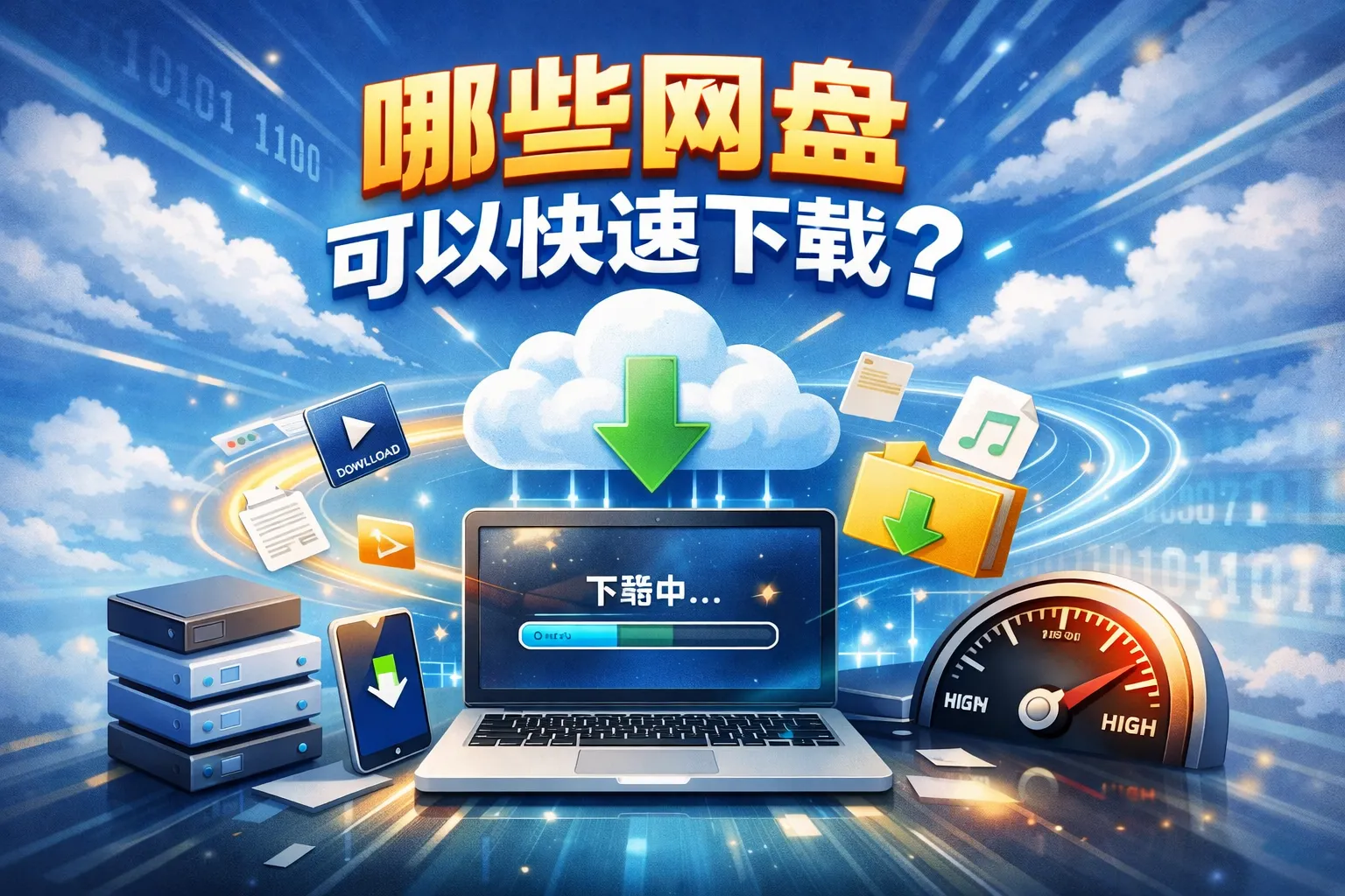 哪些网盘可以快速下载