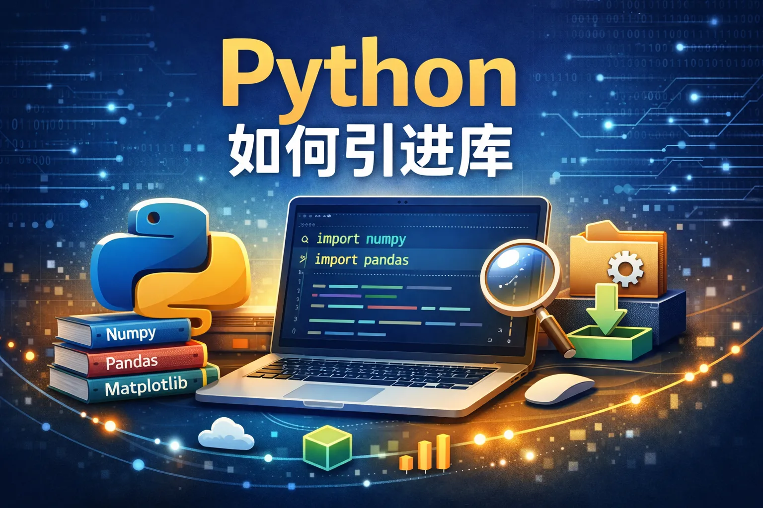 python如何引进库