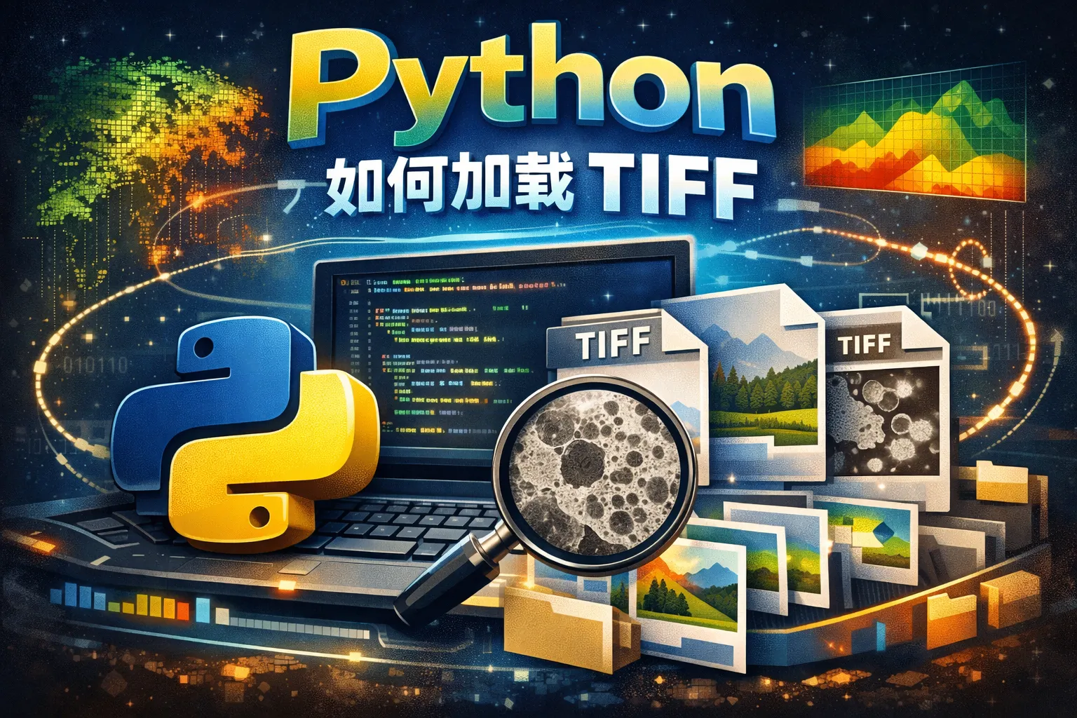 python如何加载tif