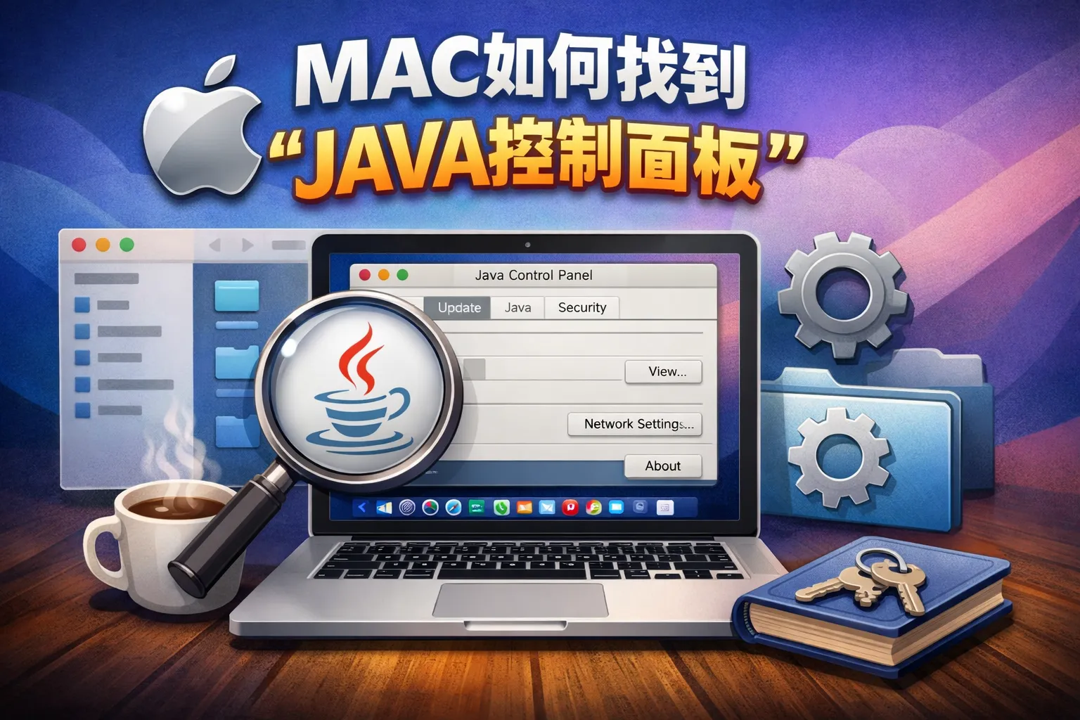 MAC如何找到JAVA控制面板