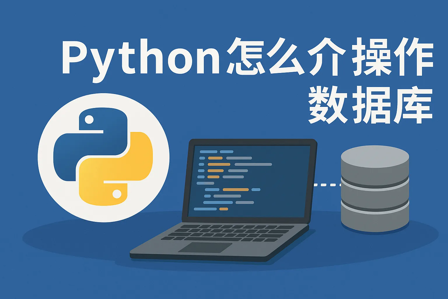 python怎么操作数据库