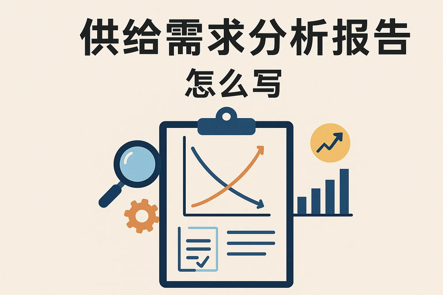 供给需求分析报告怎么写