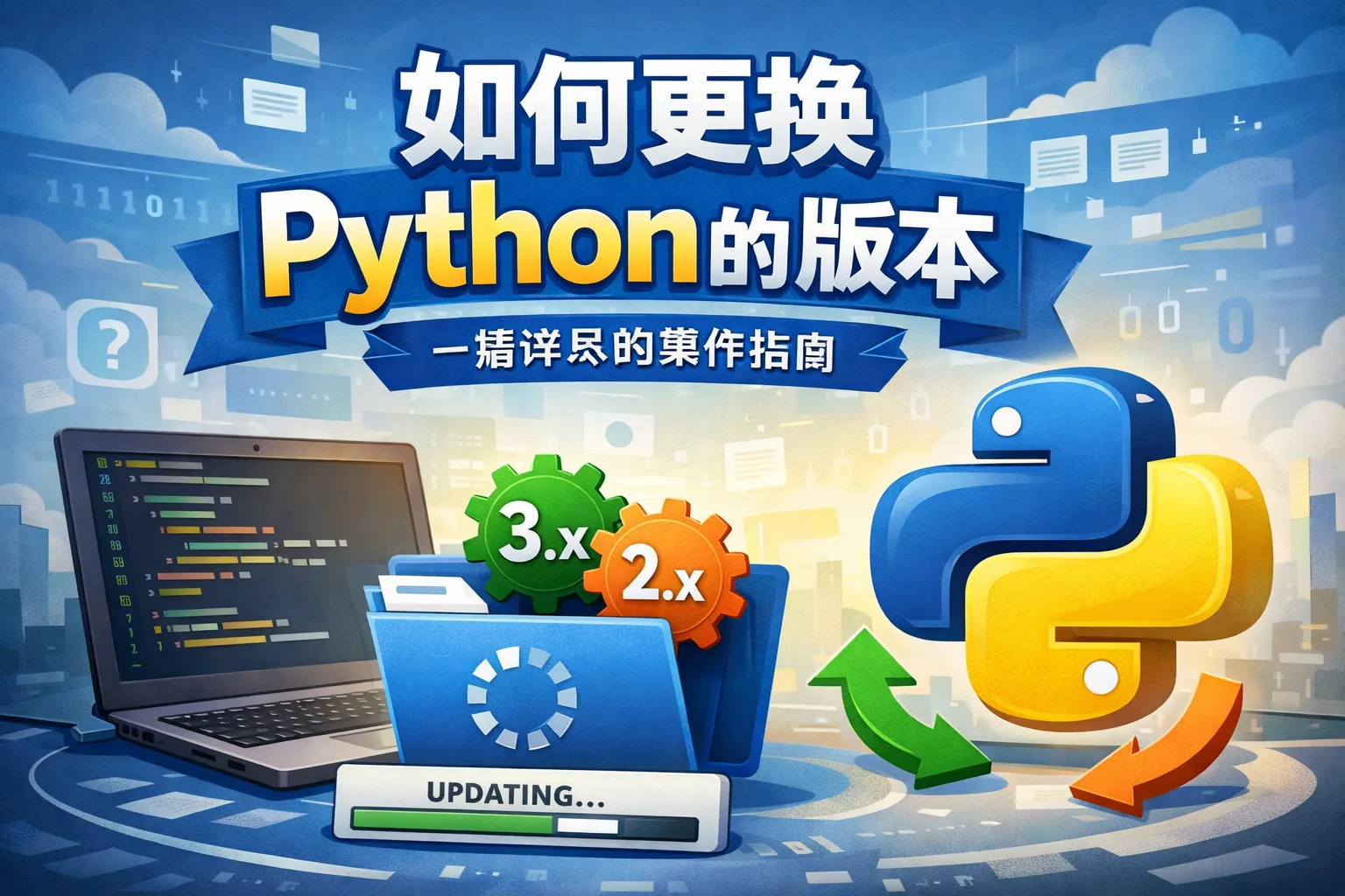 如何更换python的