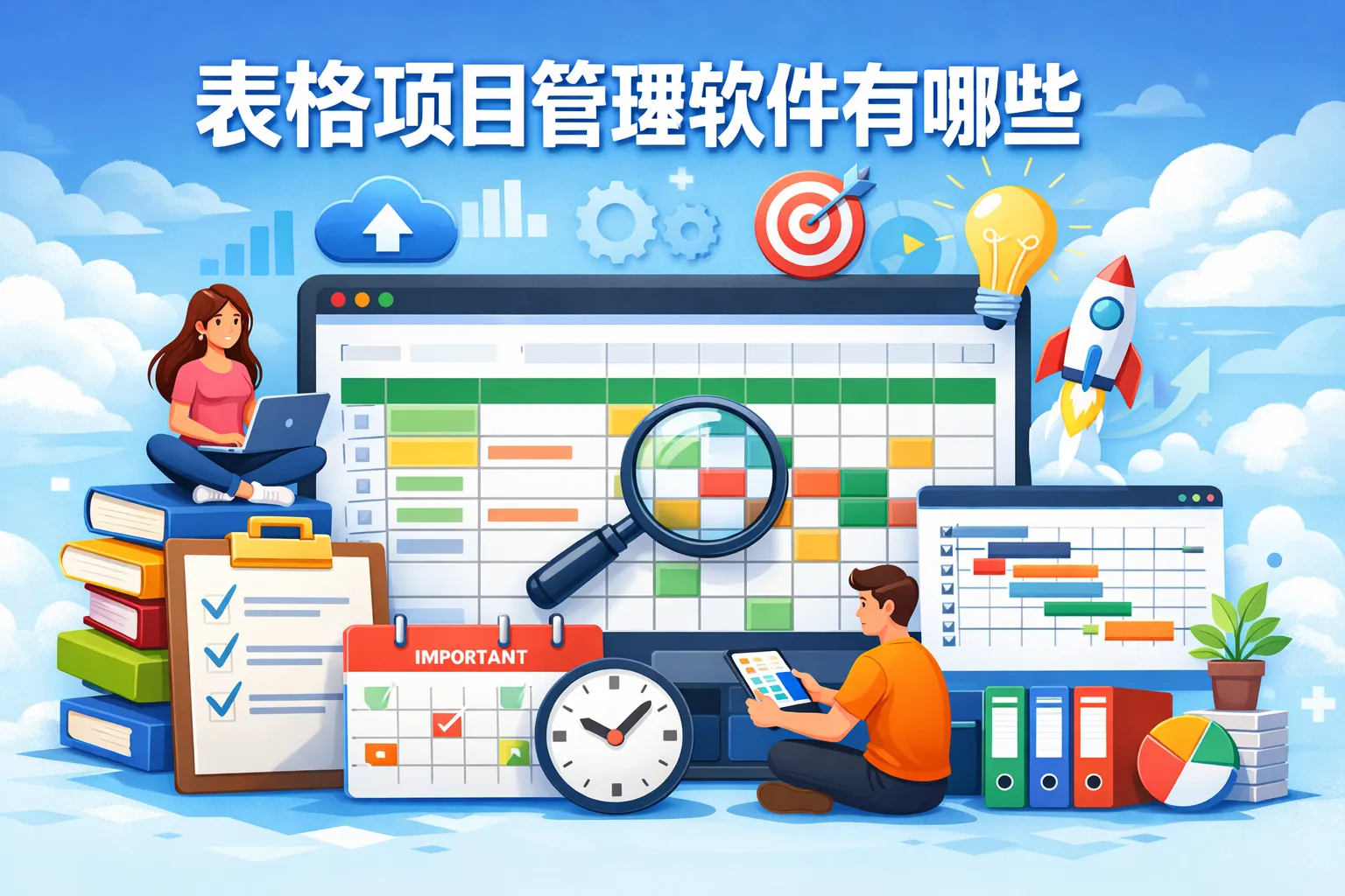 表格项目管理软件有哪些