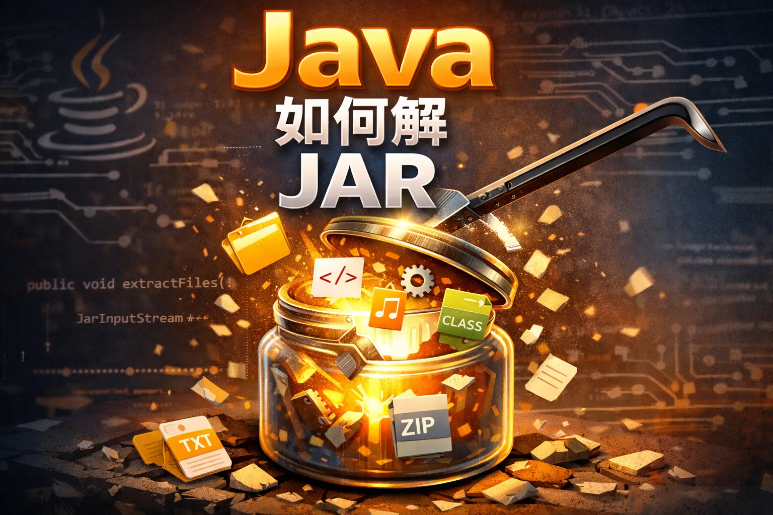 java如何解jar