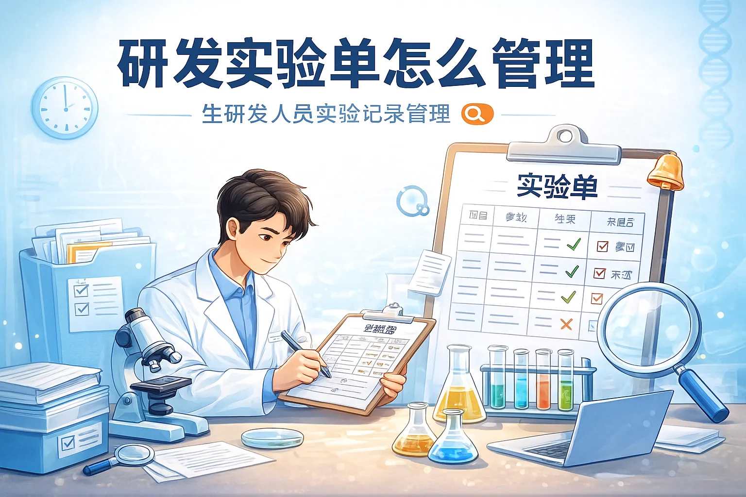 研发实验单怎么管理