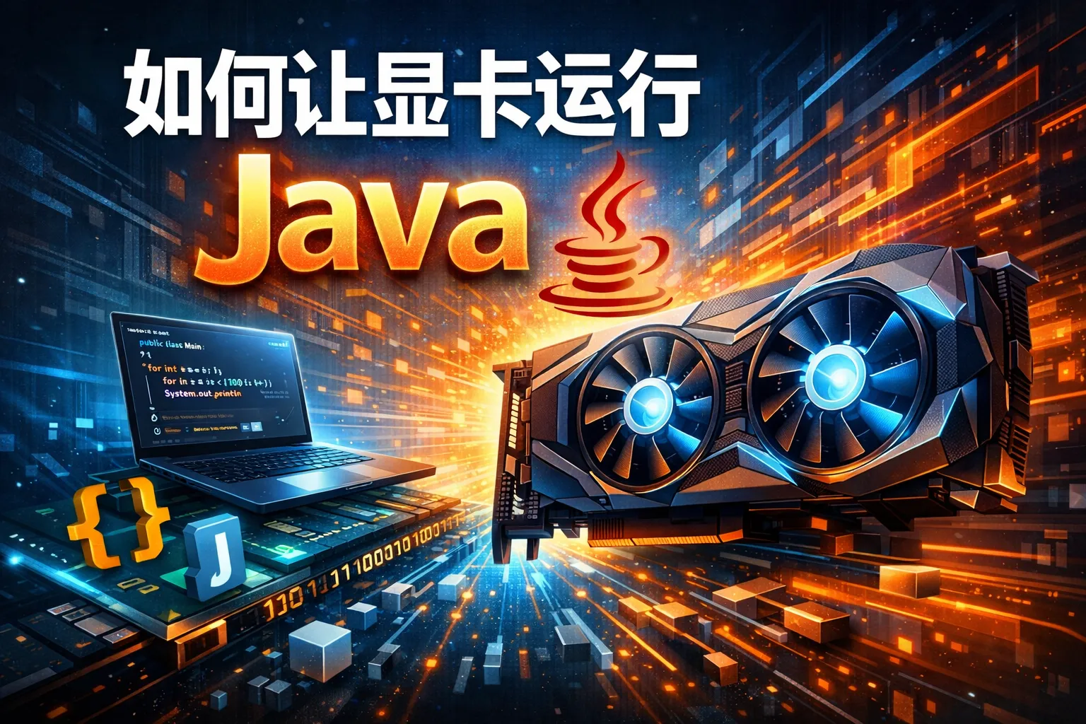 如何让显卡运行Java