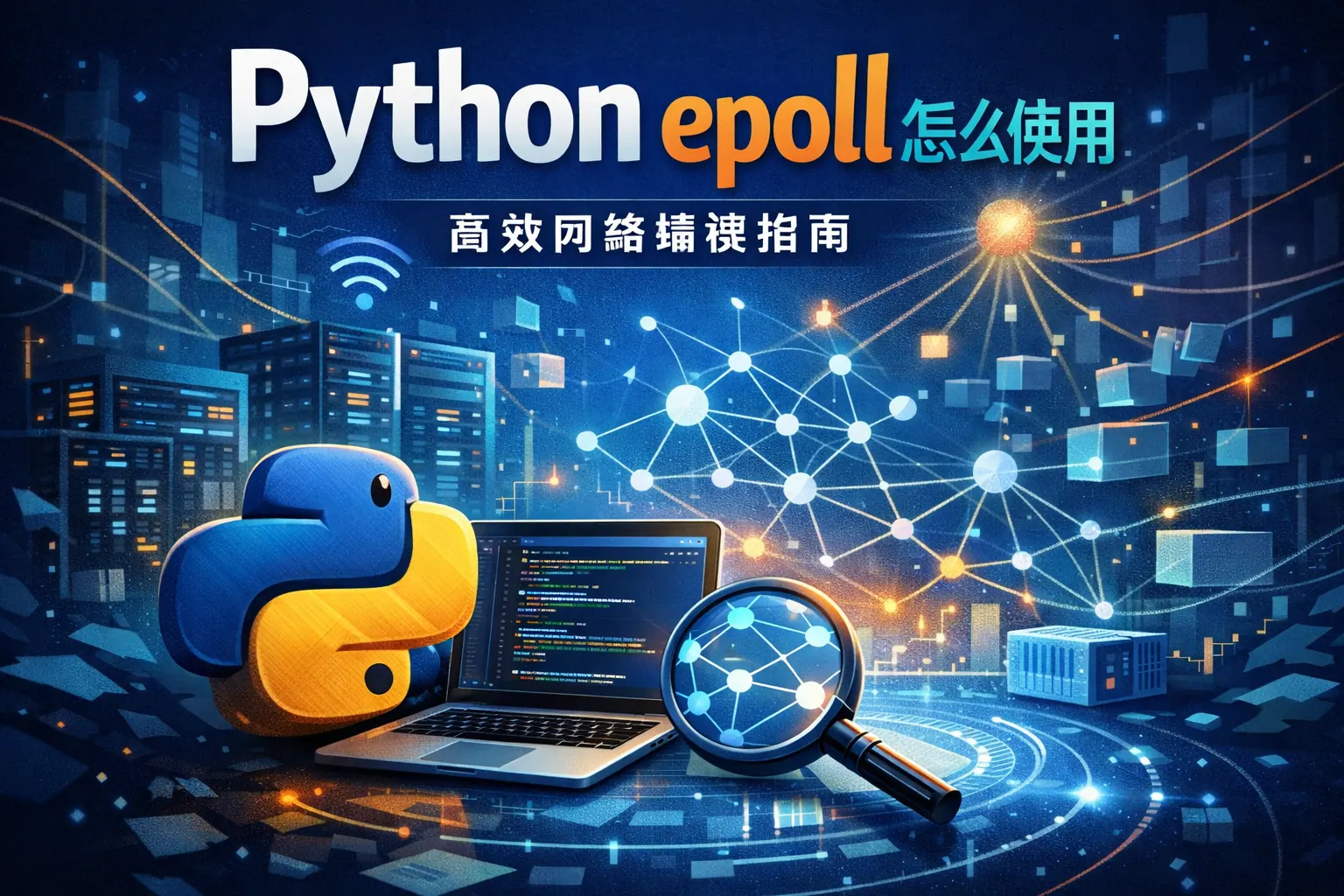 python epoll怎么使用
