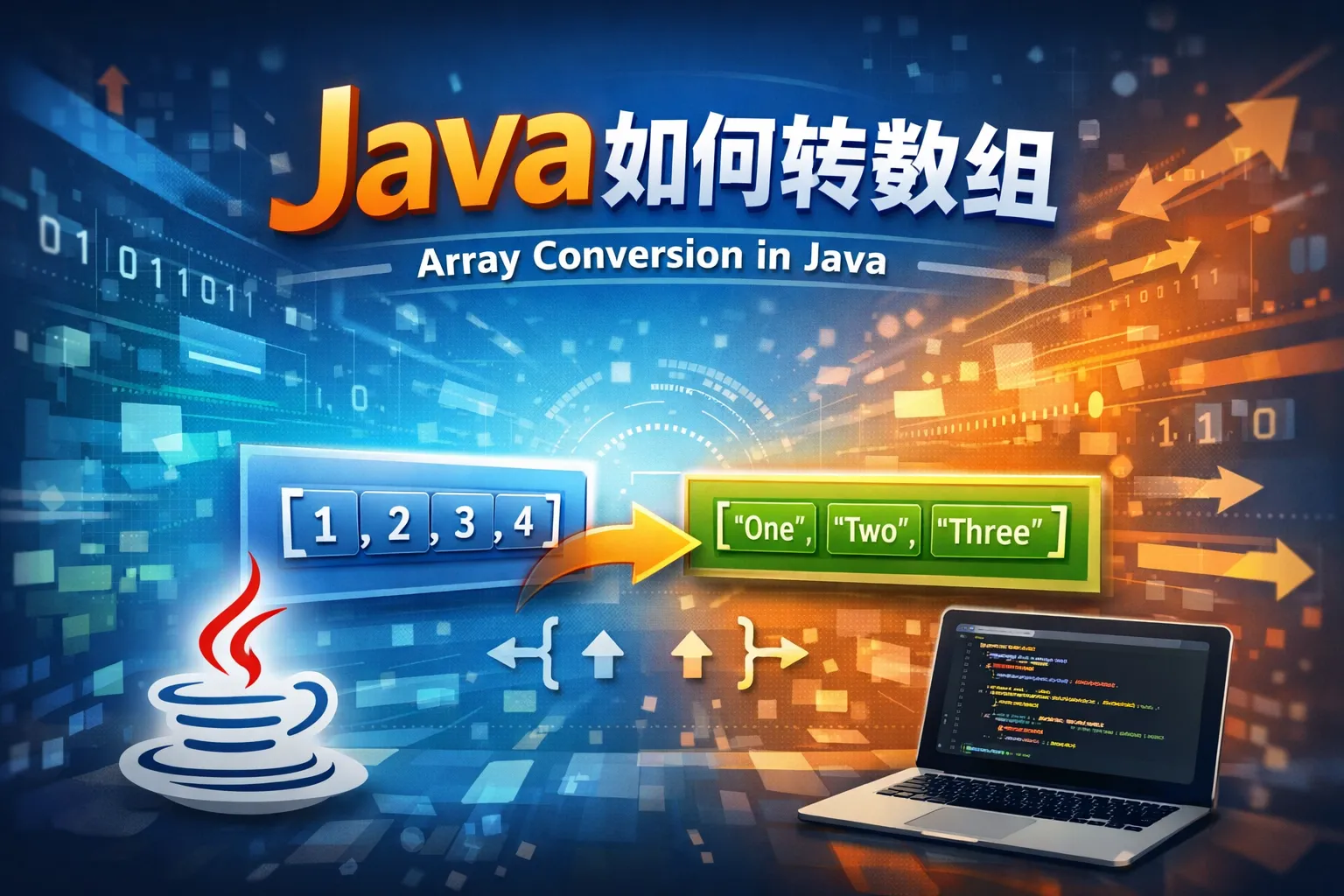 java如何转换数组