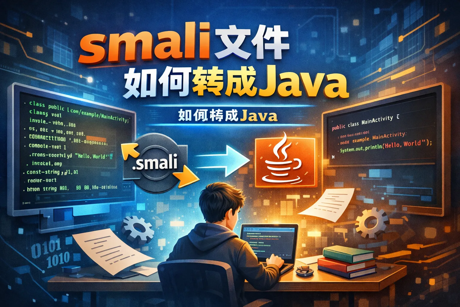 smali文件如何转成java