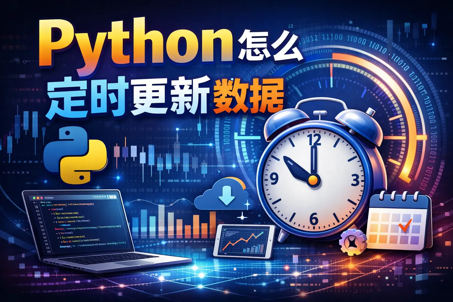 Python怎么定时更新数据