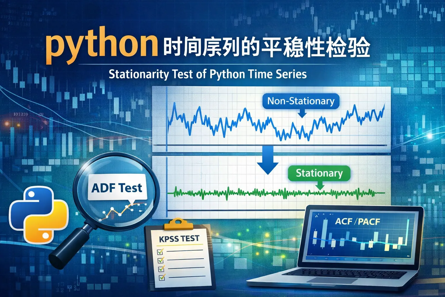 python时间序列的平稳性检验