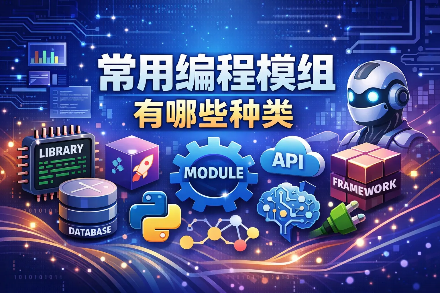 常用编程模组有哪些种类