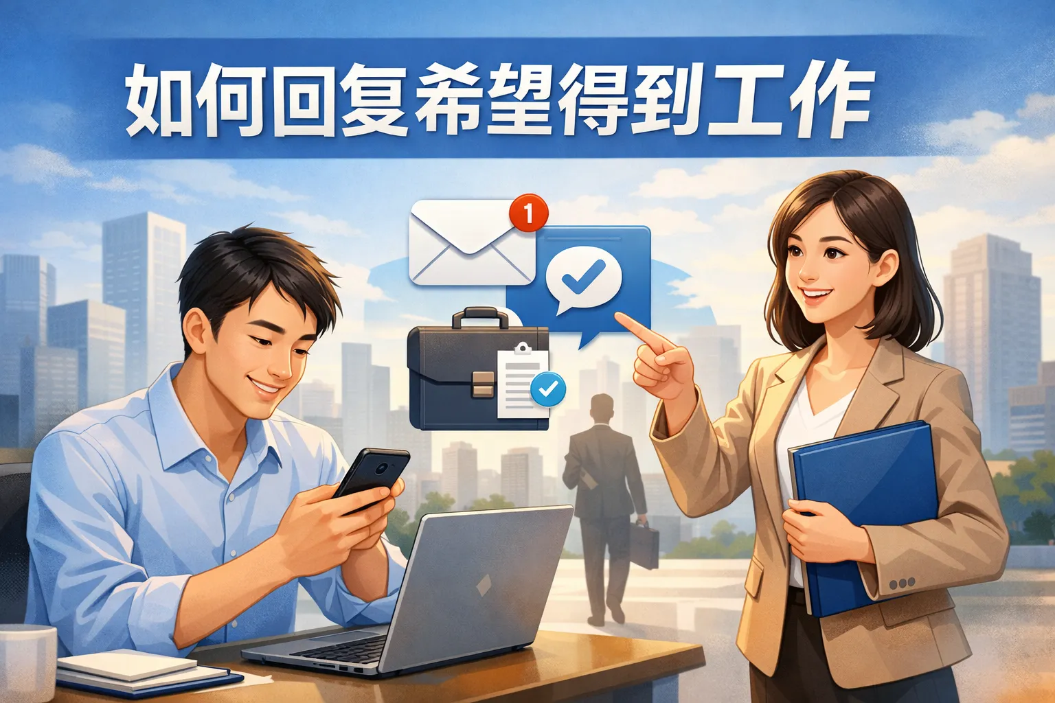 如何回复希望得到工作