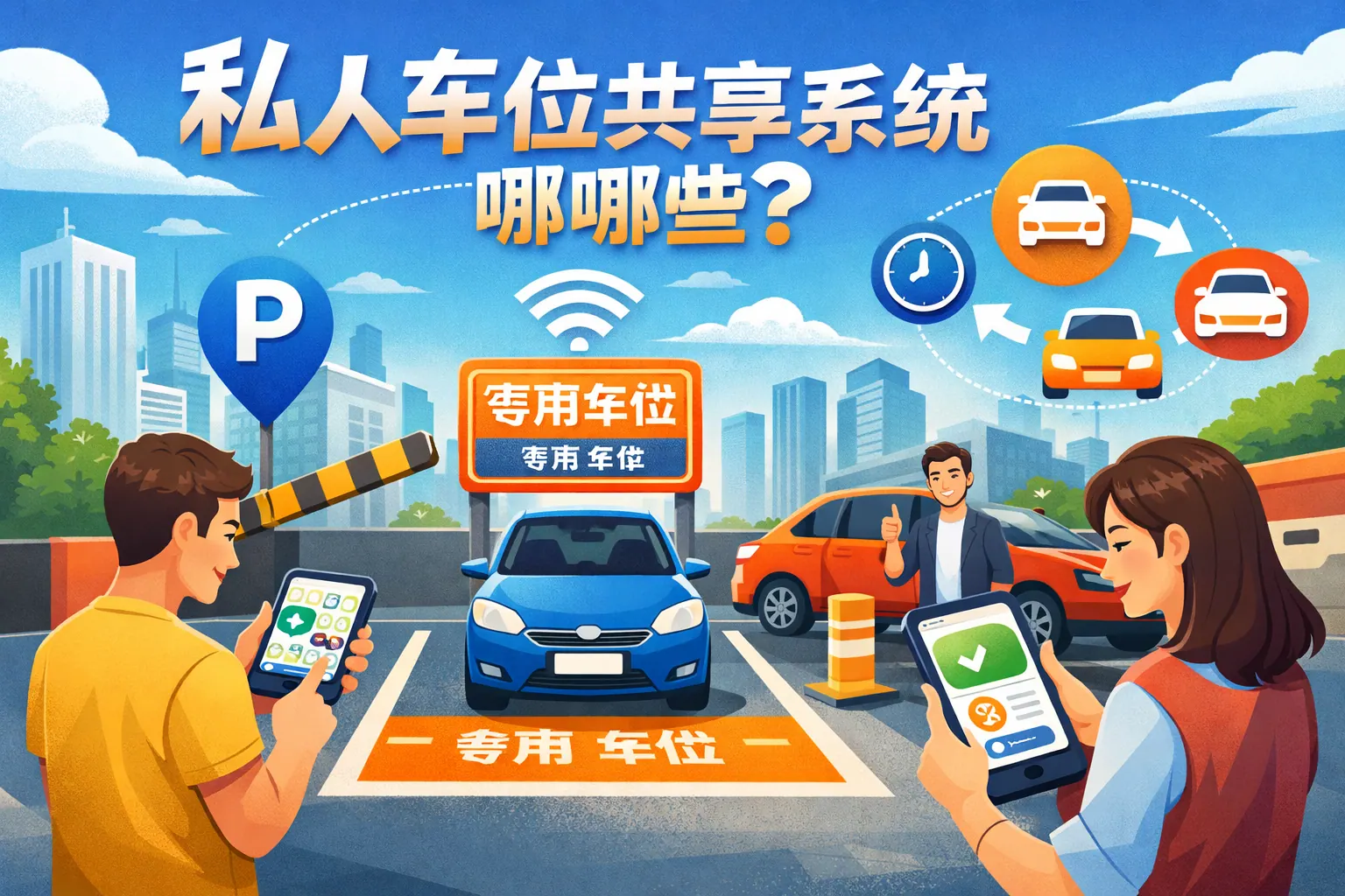 私人车位共享系统有哪些