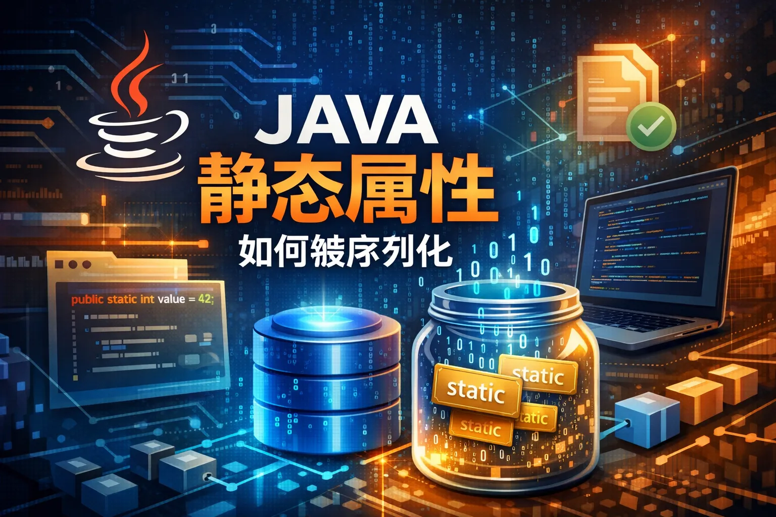 java静态属性如何被序列化