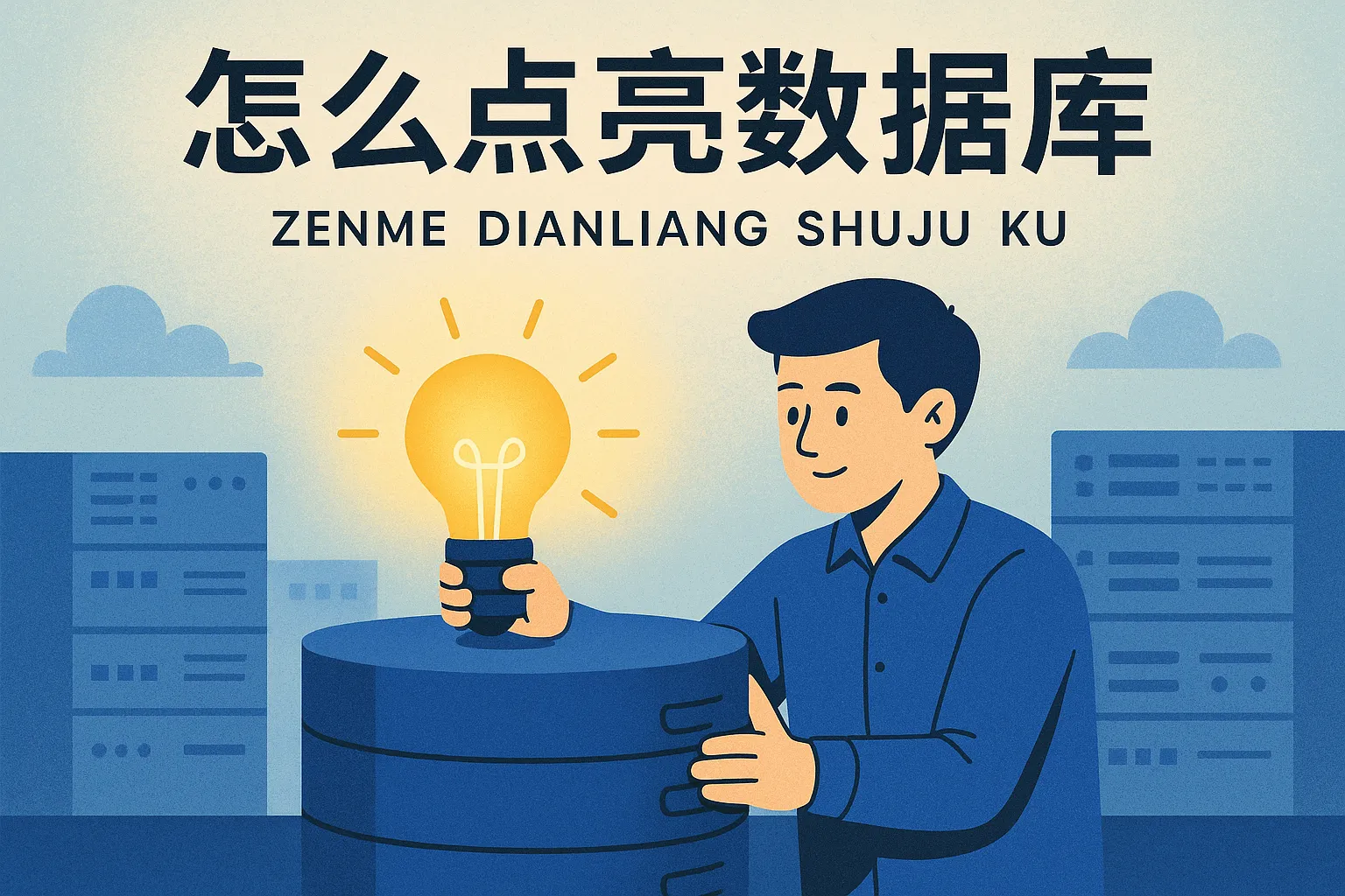 怎么点亮数据库