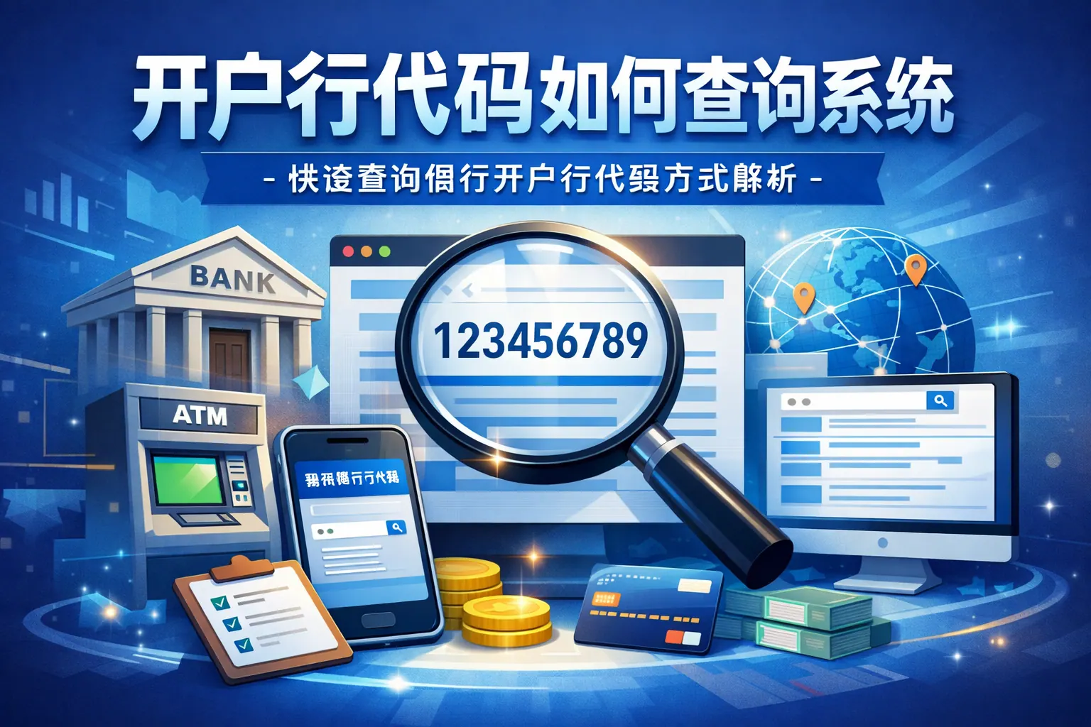 开户行代码如何查询系统