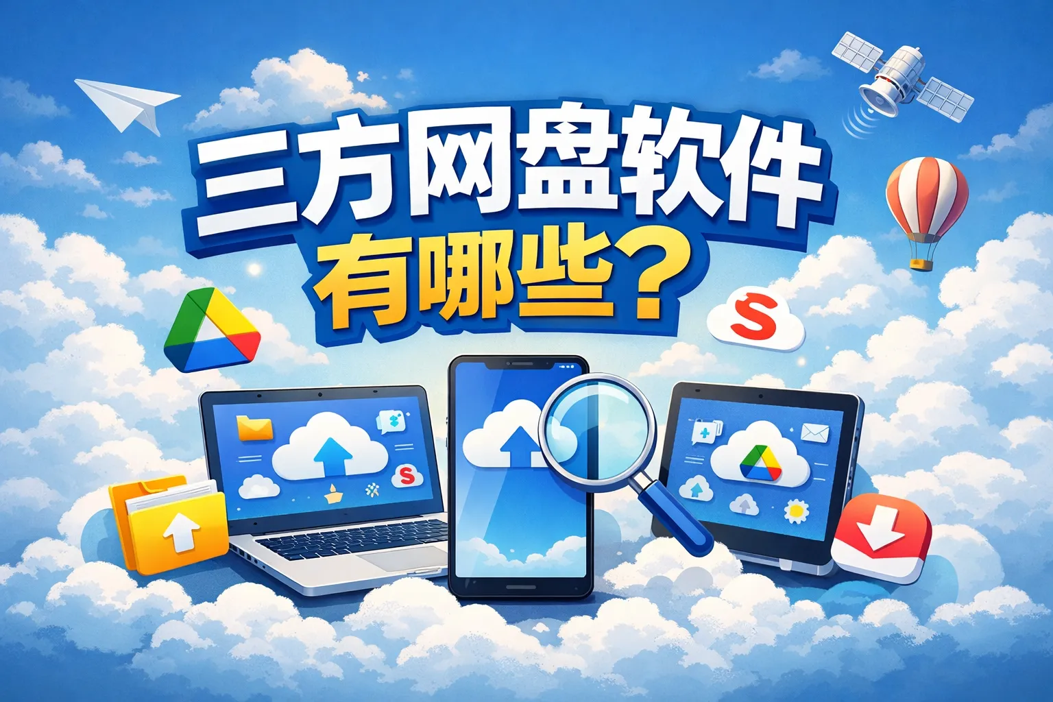 三方网盘软件有哪些