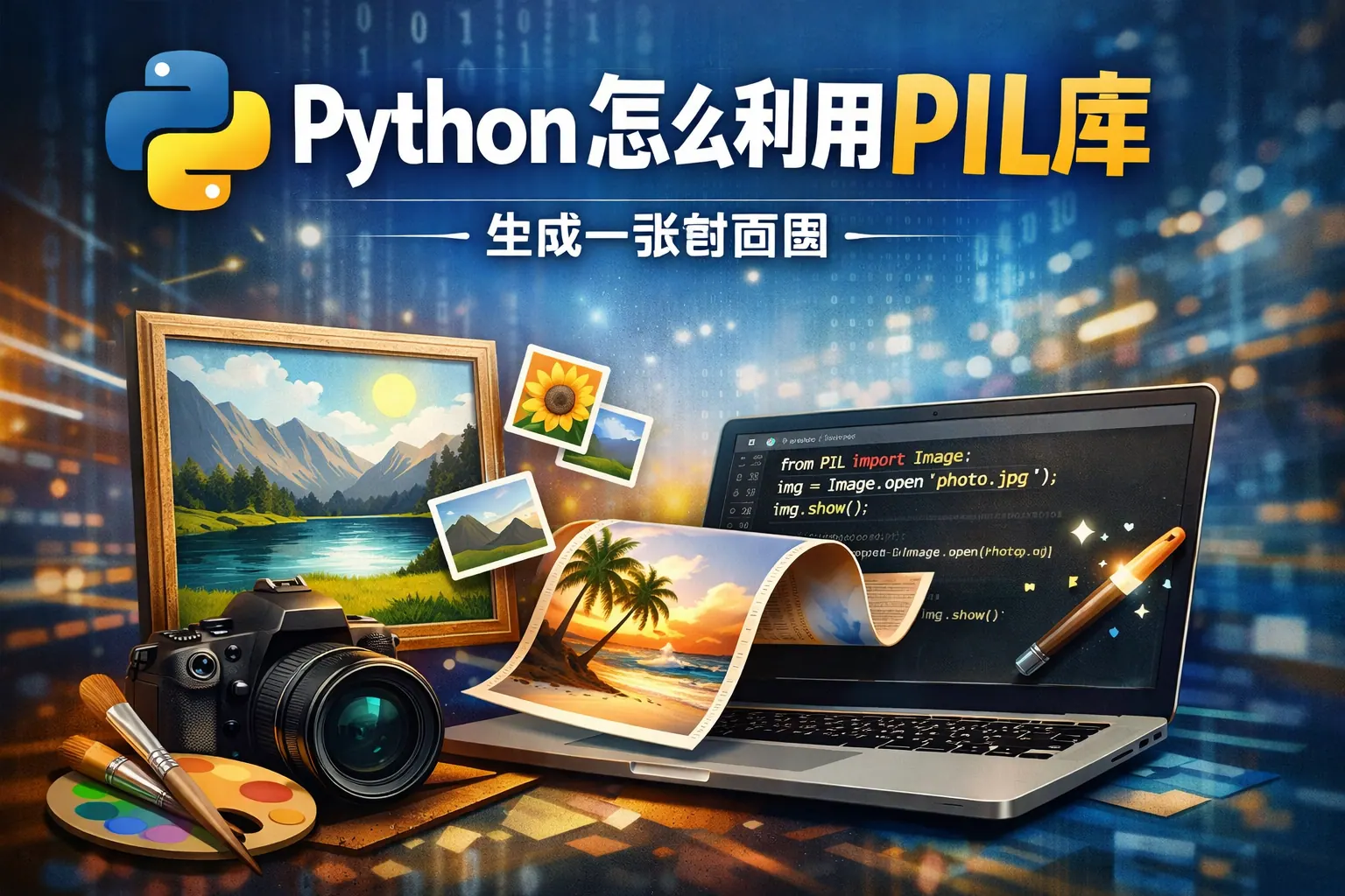 python怎么利用pil库