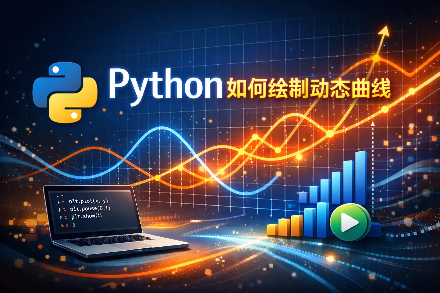 python如何绘制动态曲线