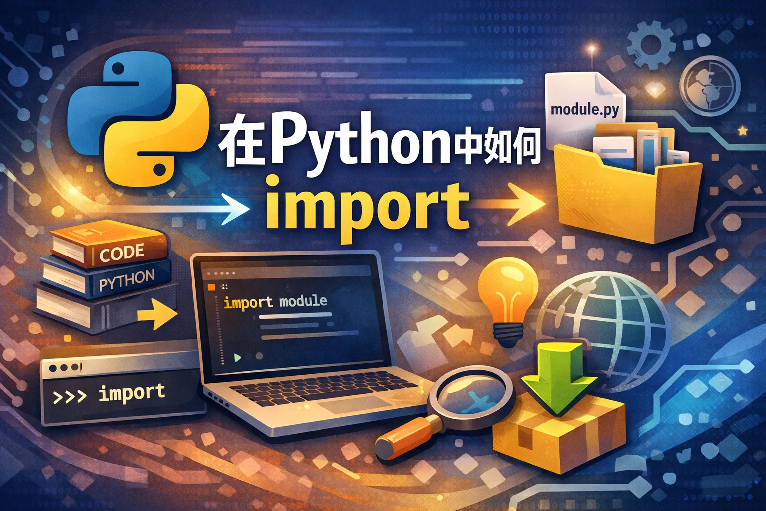在python 中如何import
