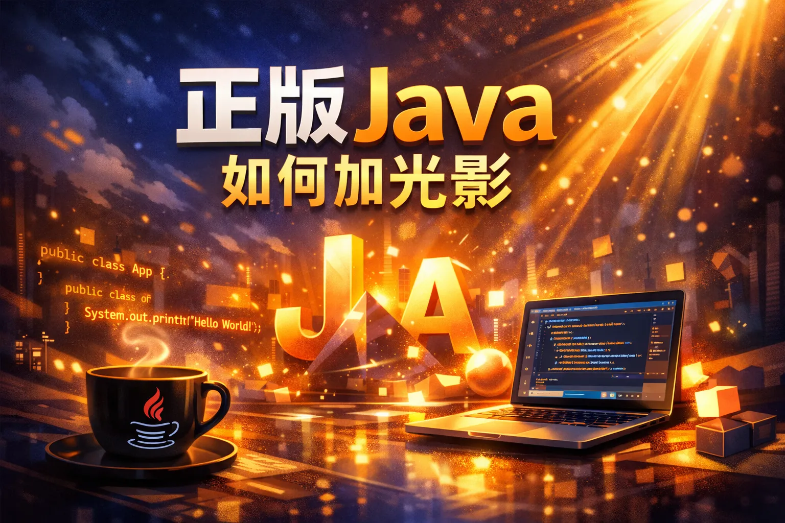 正版java如何加光影