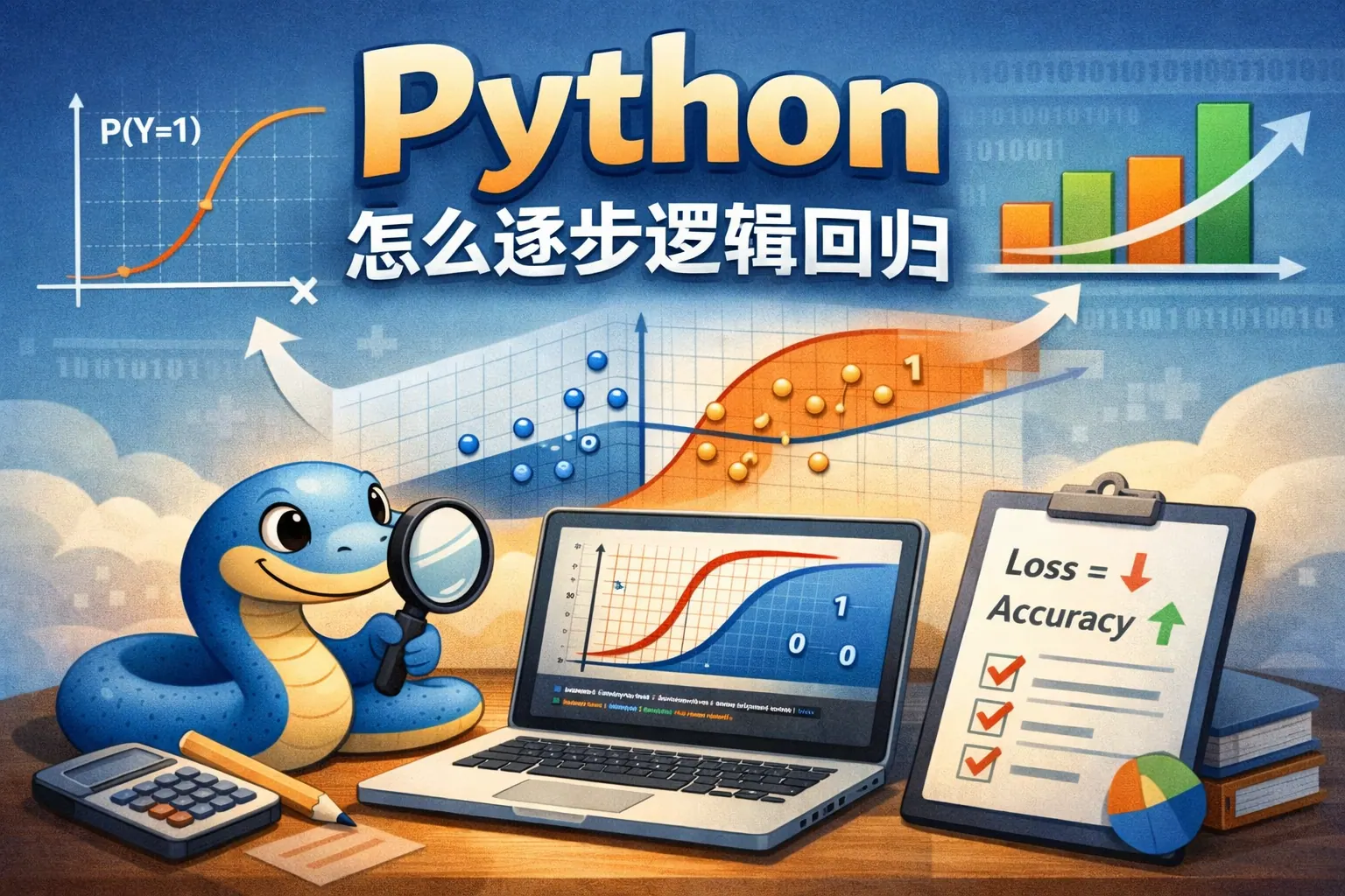 python怎么逐步逻辑回归