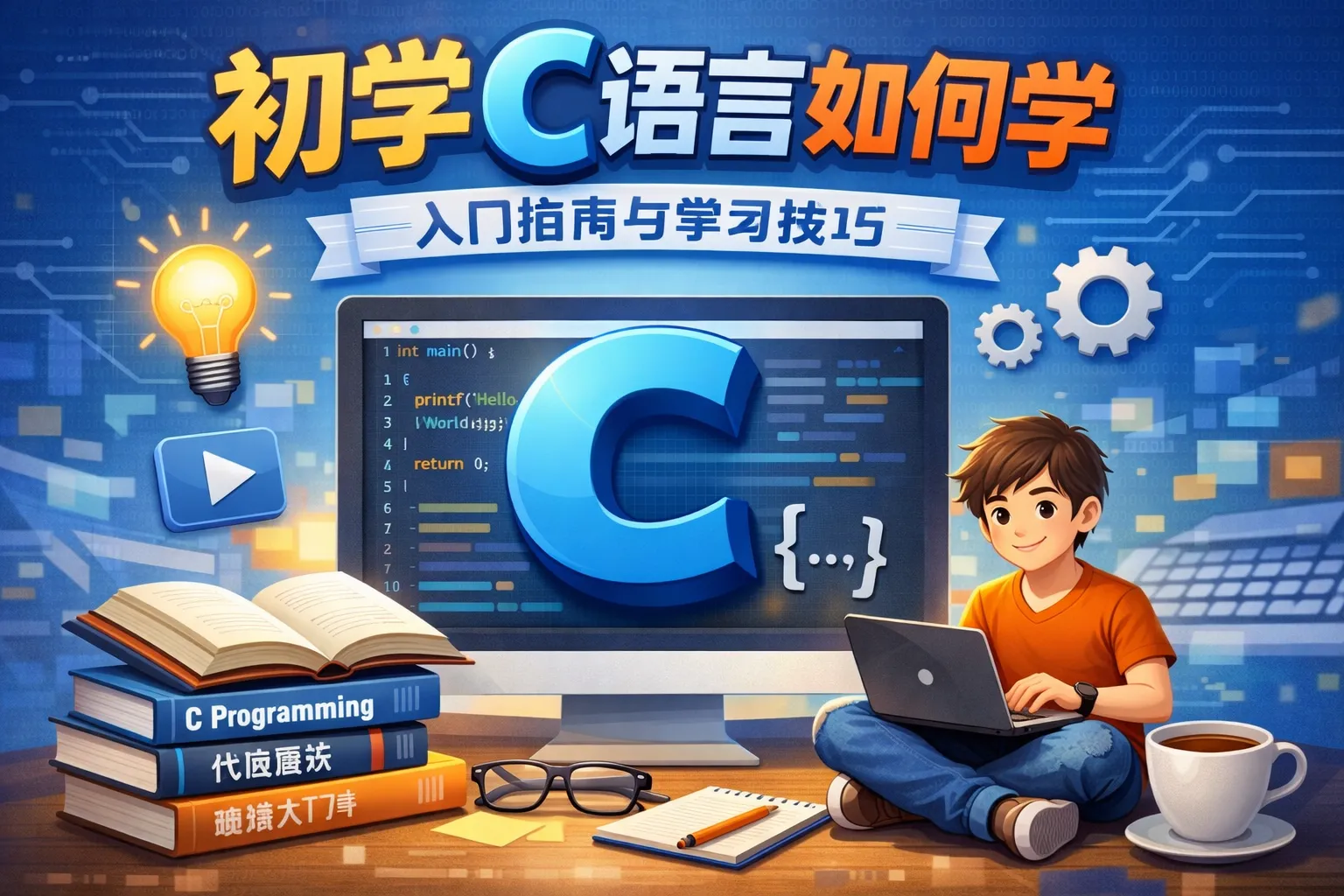 初学c语言如何学