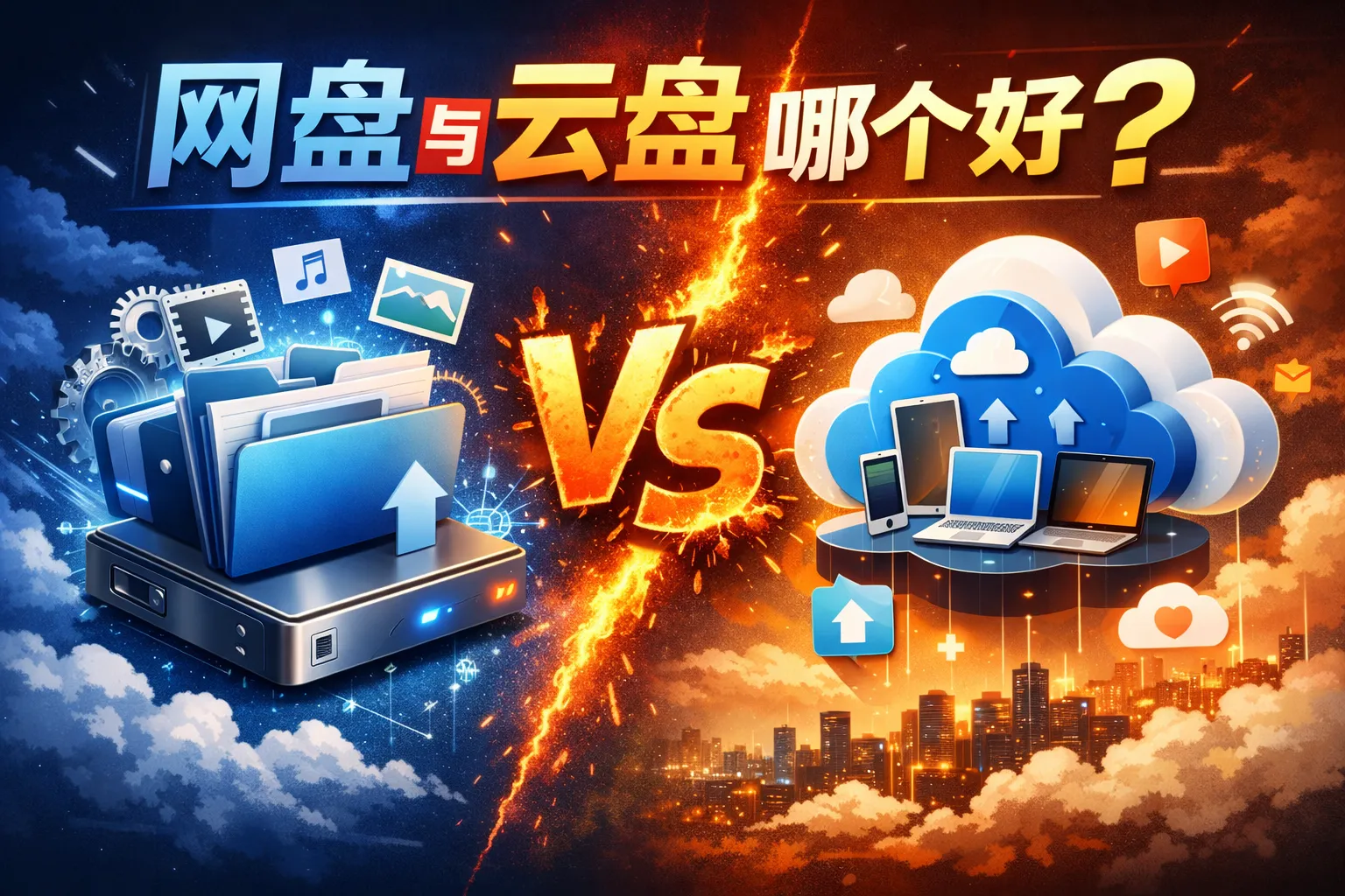 网盘与云盘哪个好