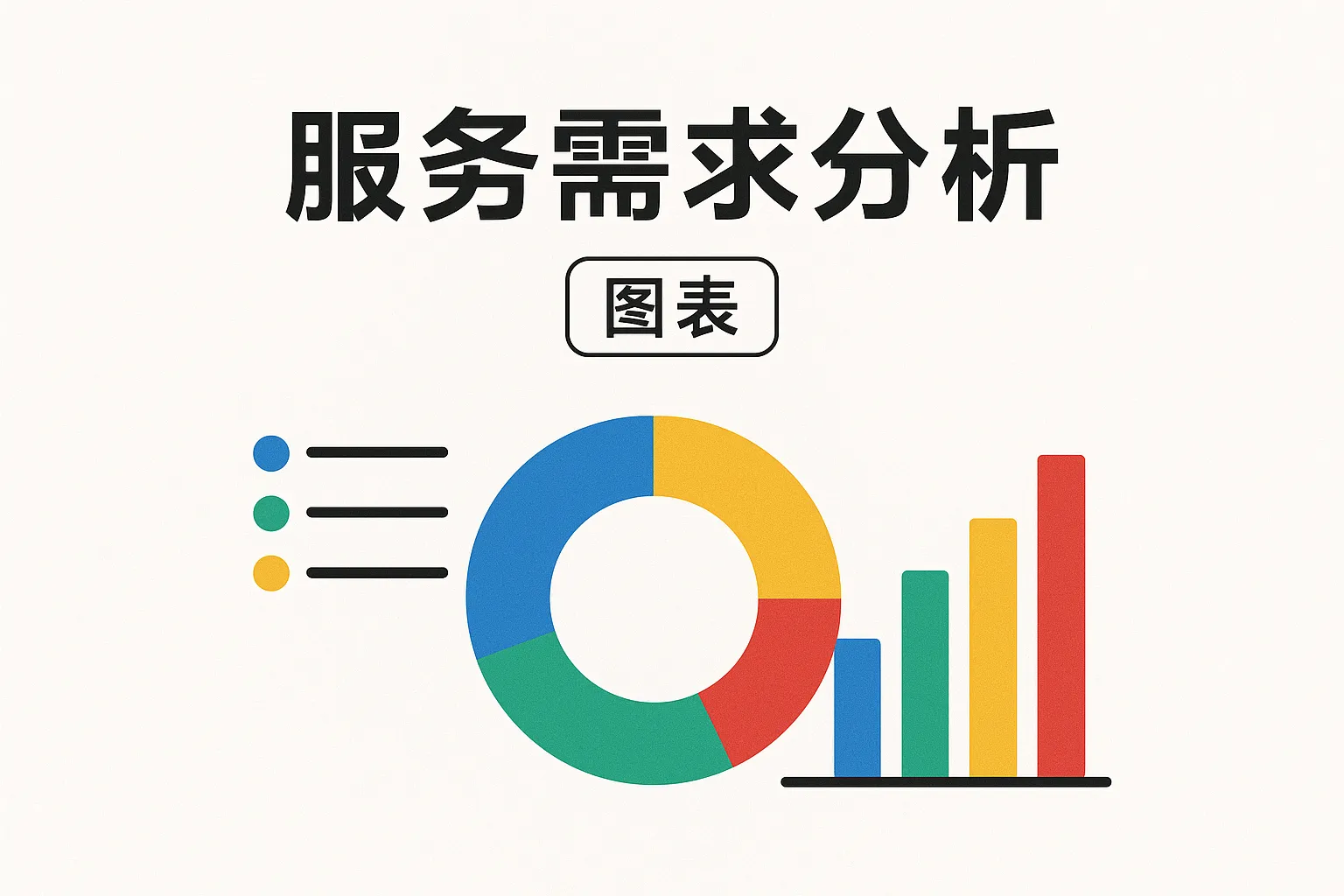 服务需求分析图表怎么写