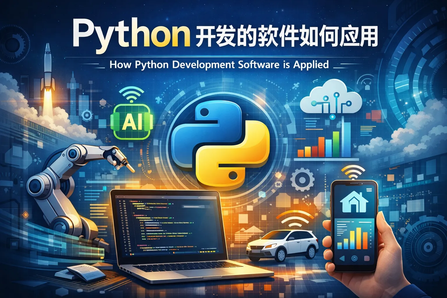 python 开发的软件如何应用