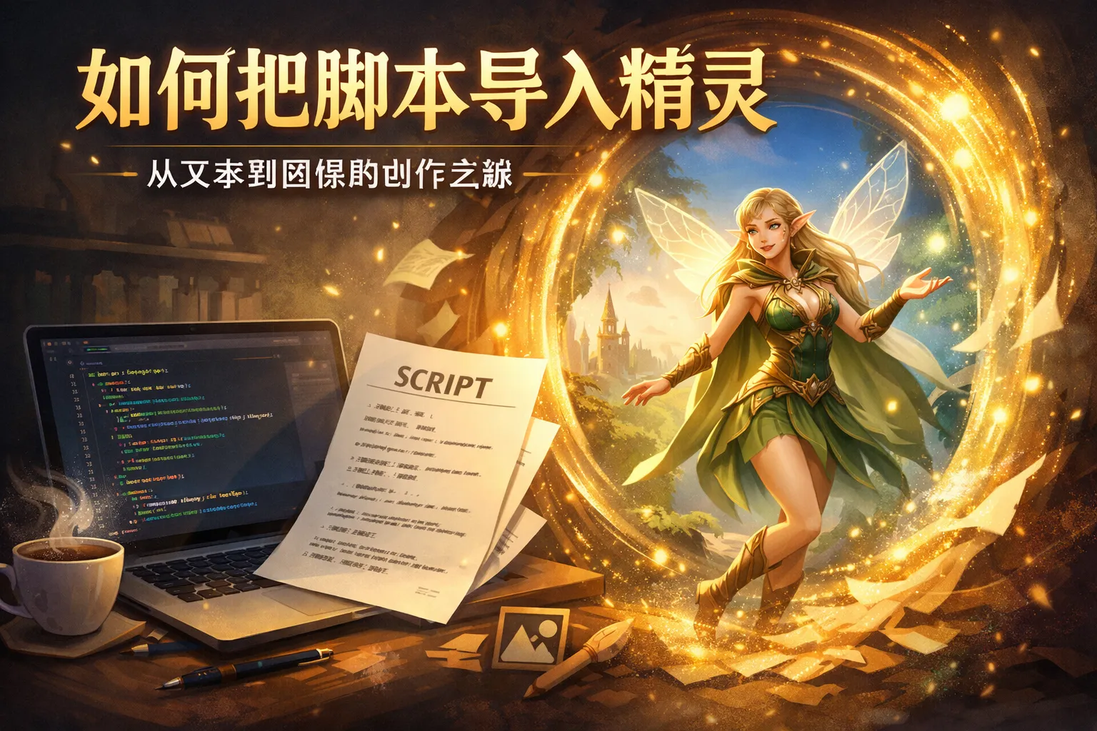 如何把脚本导入精灵