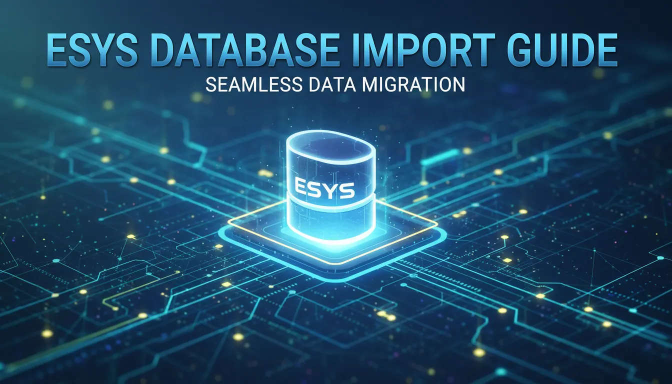Esys Modules esys数据库怎么导入