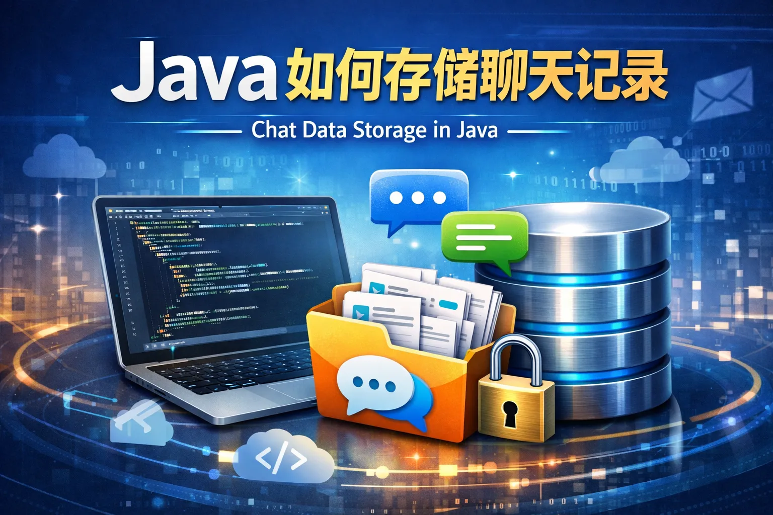 java如何存储聊天记录