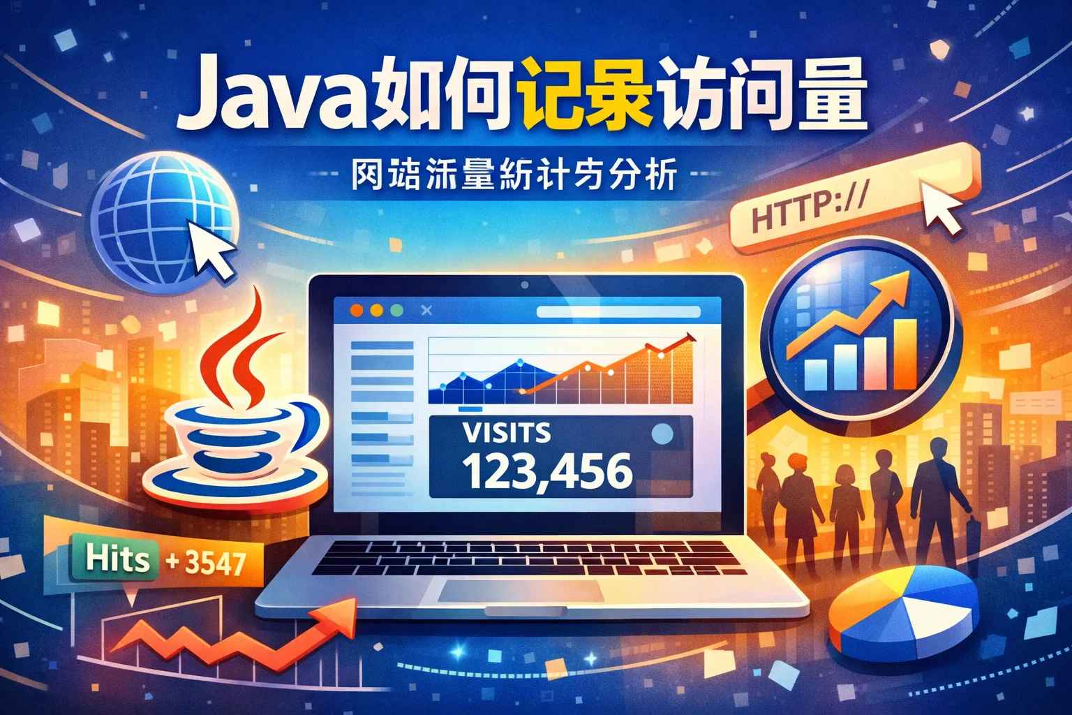 java如何记录访问量