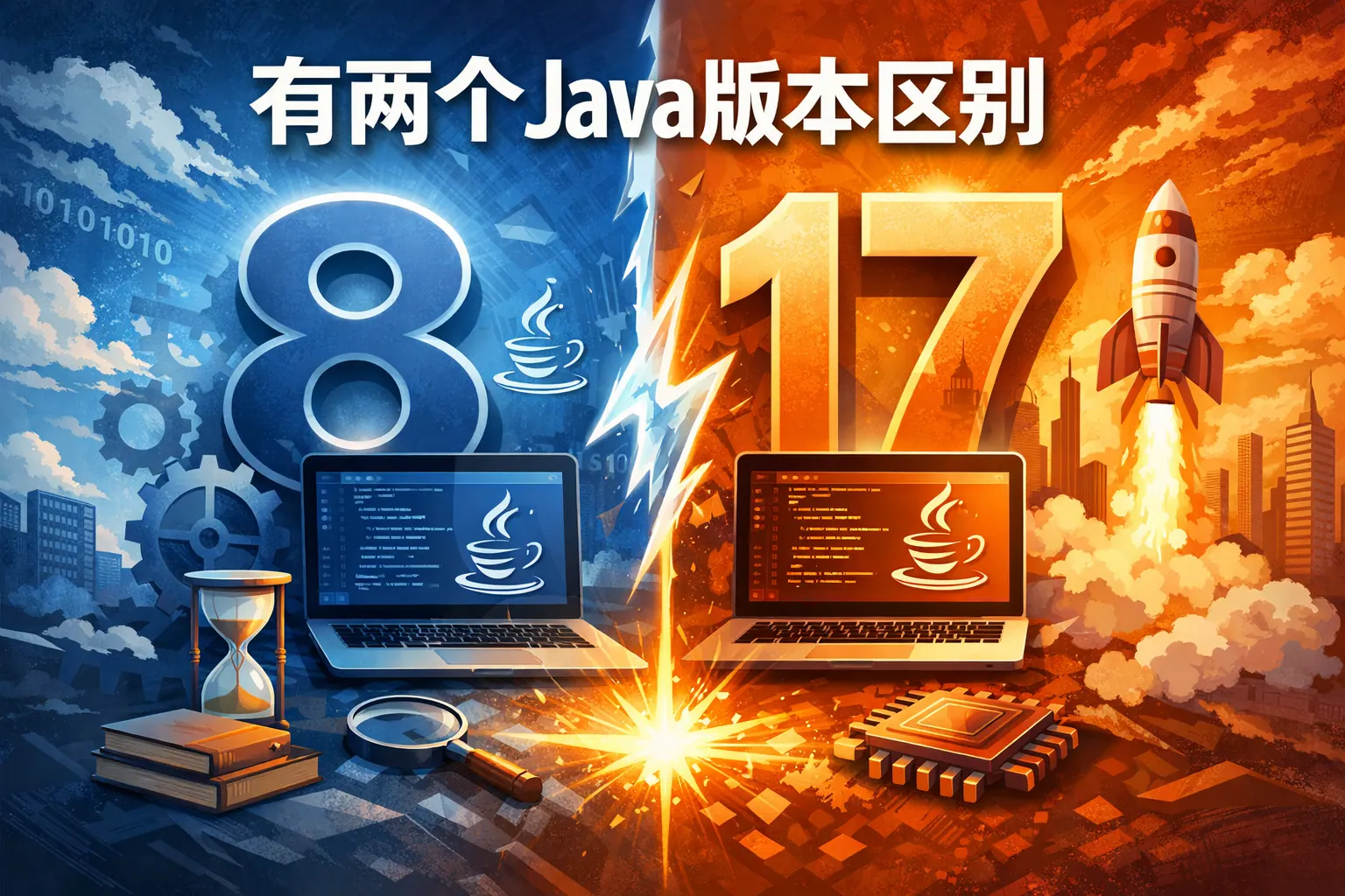有两个java版本区别