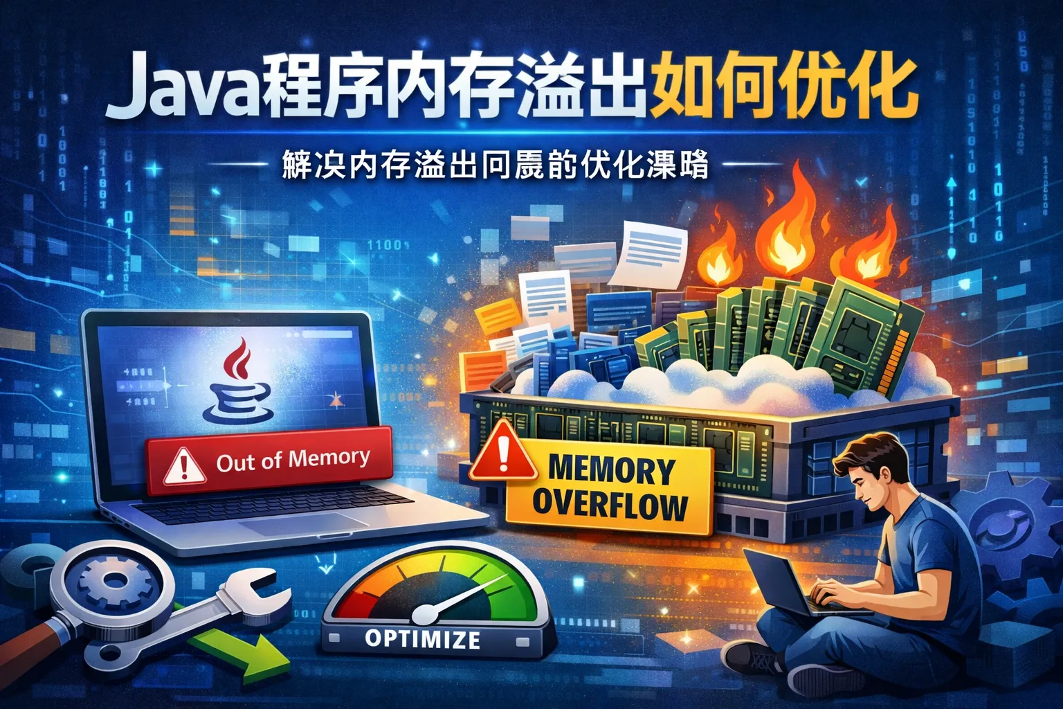 java程序内存溢出如何优化