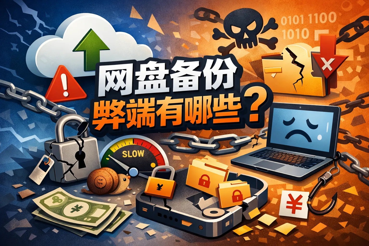 网盘备份弊端有哪些