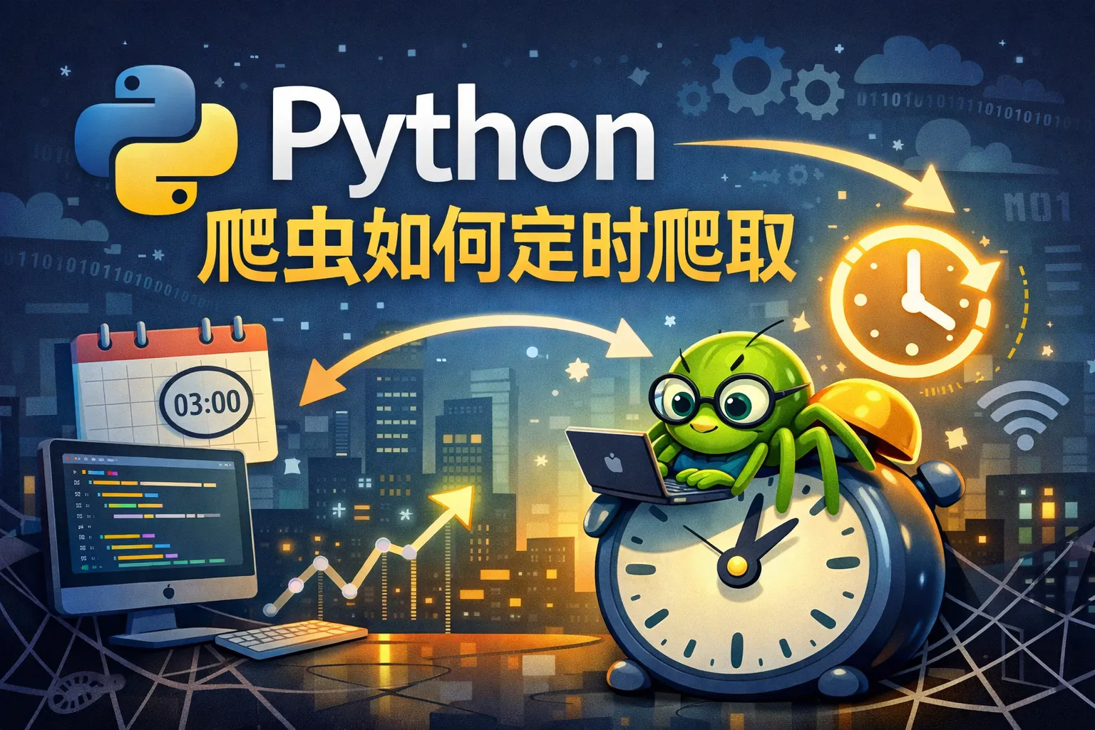 python爬虫如何定时爬取