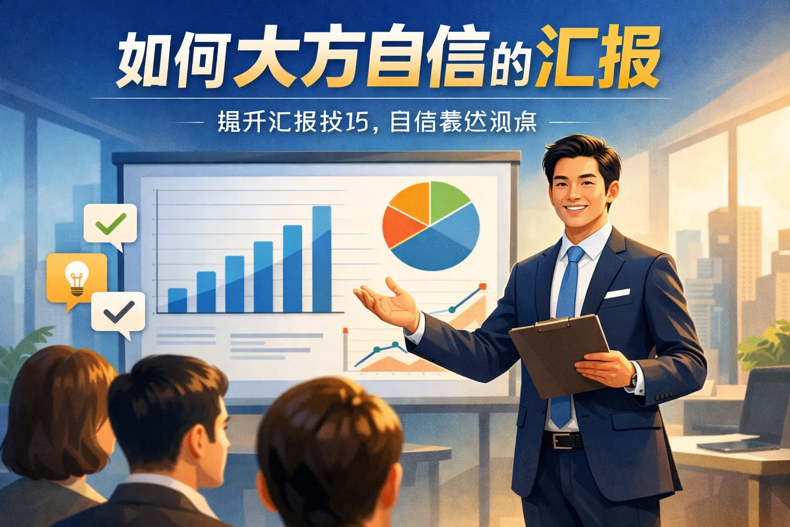 如何大方自信的汇报