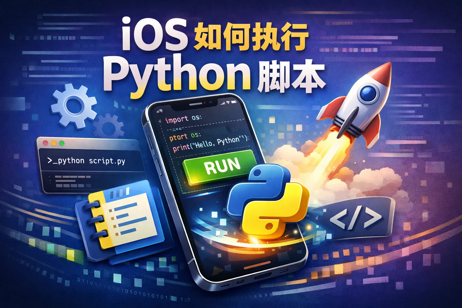 ios如何执行python脚本