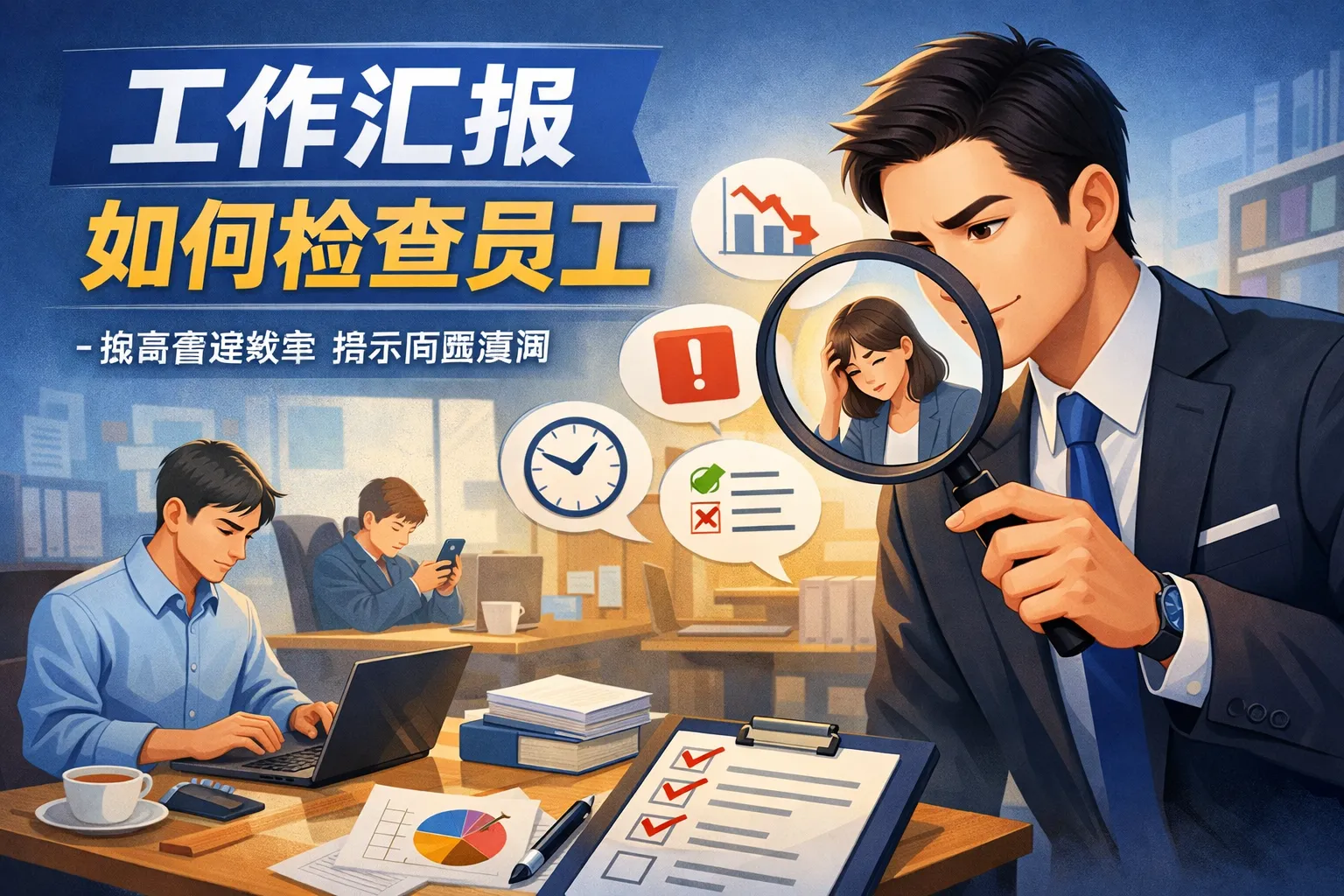 工作汇报如何检查员工