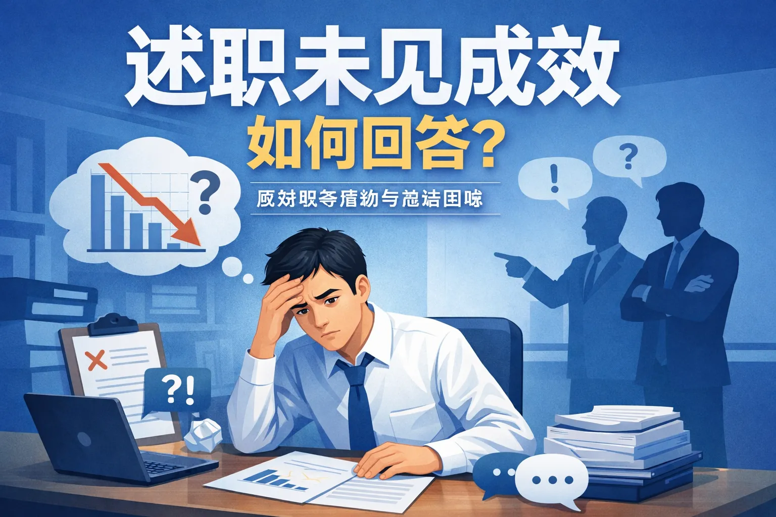 述职未见成效如何回答
