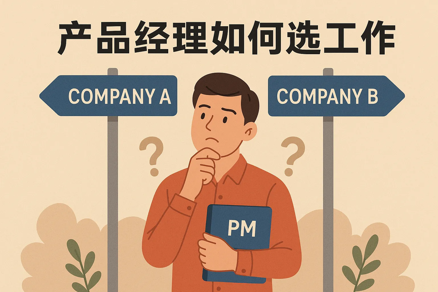 产品经理如何选工作